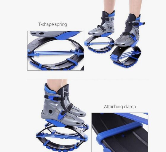 détail chaussures de saut pour adolescent